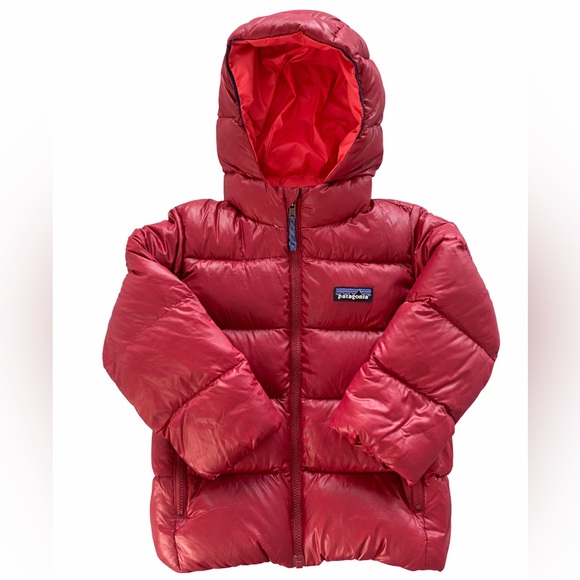 Patagonia Other - Patagonia Toddler Hi-Loft Down Sweater Hoodie in red size 3